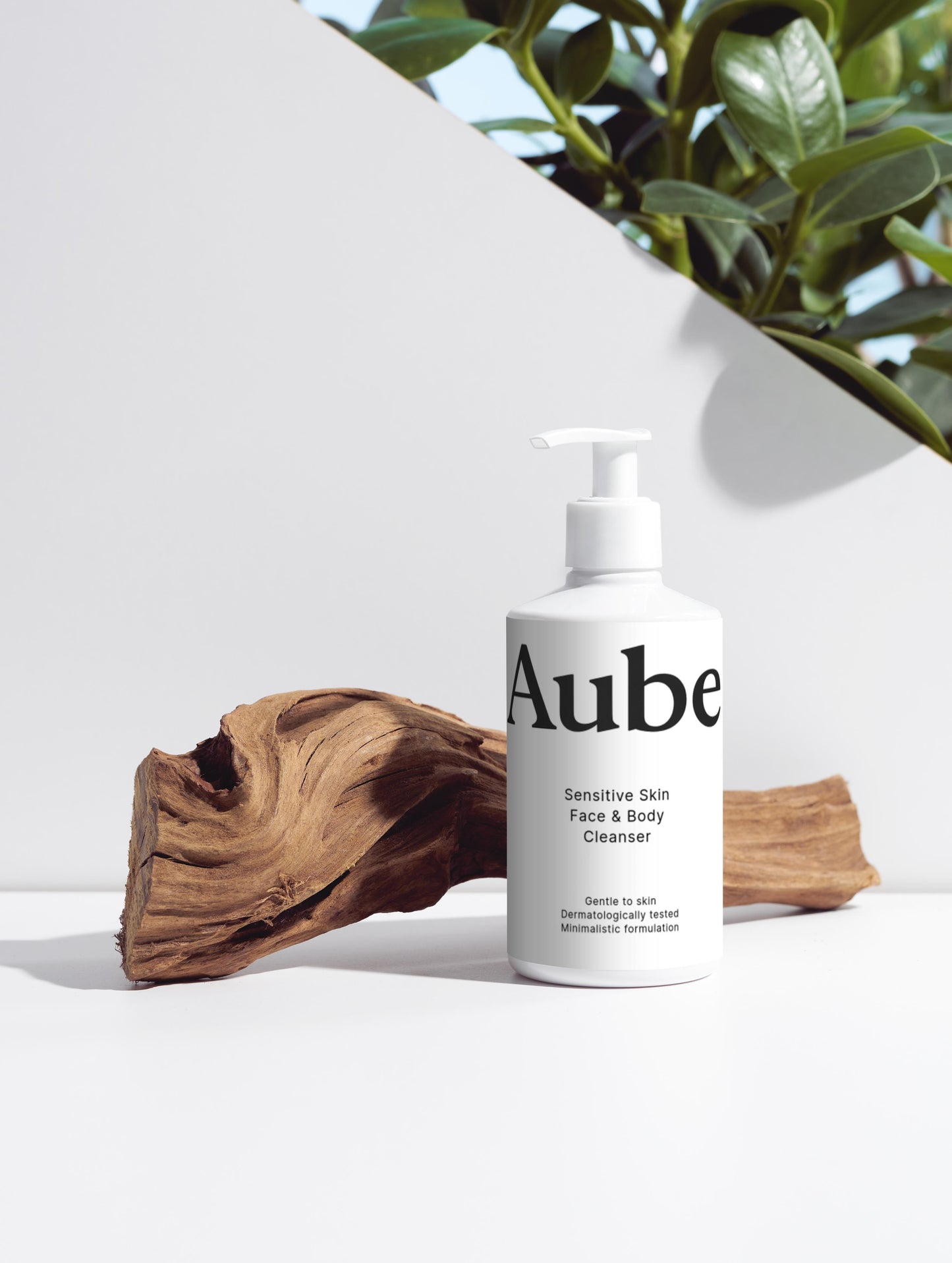 Sensitive Skin Face & Body Cleanser - aube