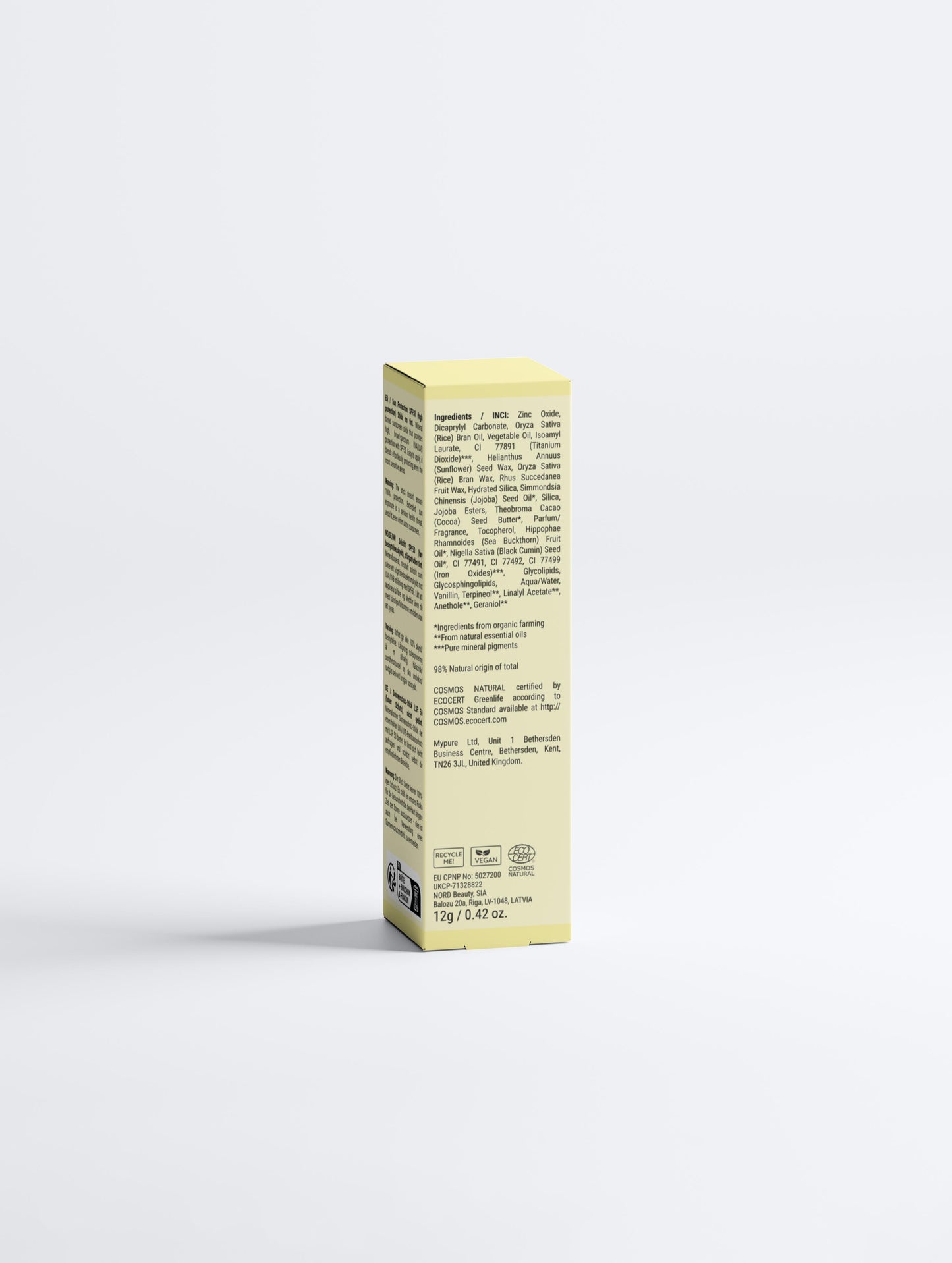 Sun Protection SPF50 Stick, no tint - aube