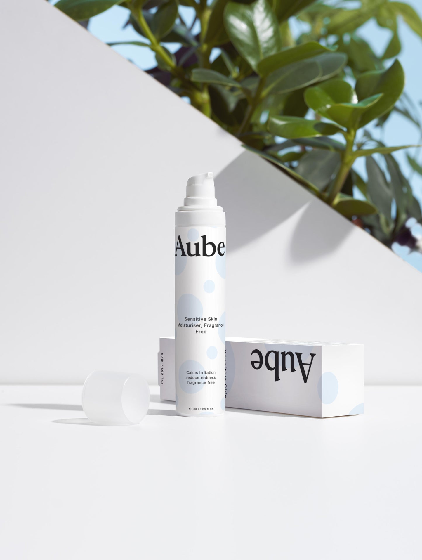 crème hydratante sans parfum peaux sensibles - aube