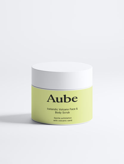 Un gommage visage et corps doux - aube