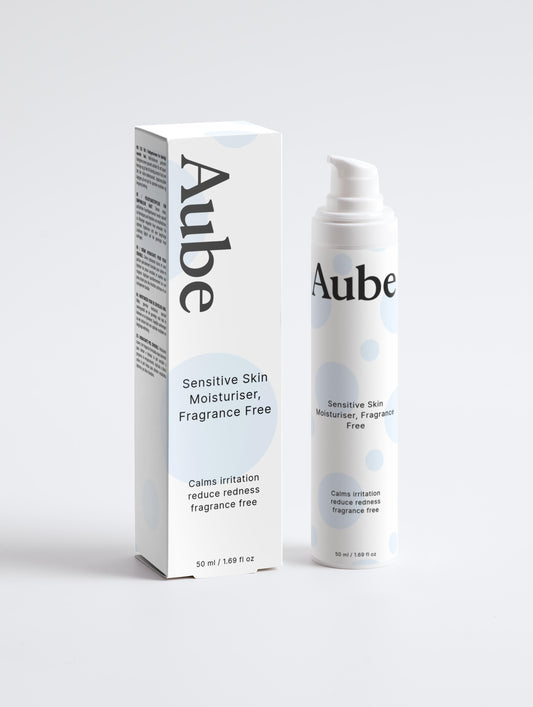 crème hydratante sans parfum  peaux sensibles - aube
