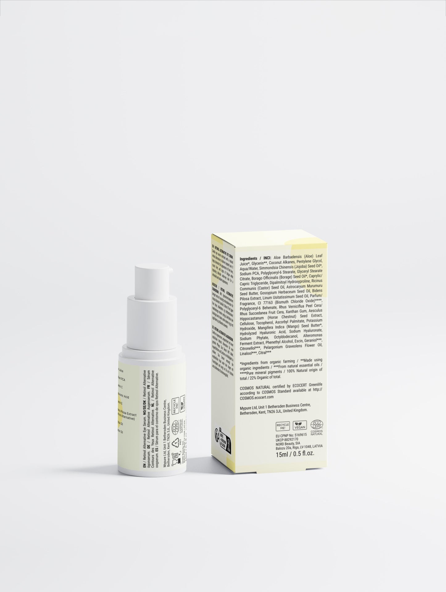 Sérum Contour des Yeux – Alternative au Rétinol